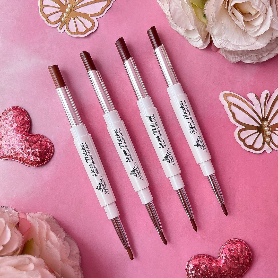 LABIALES EN BARRA 2 EN 1 CON DELINEADOR